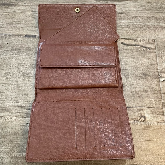 Louis Vuitton Monogram Porte Tresor Papiers Trifold Wallet w Insert! - Picture 4 of 16